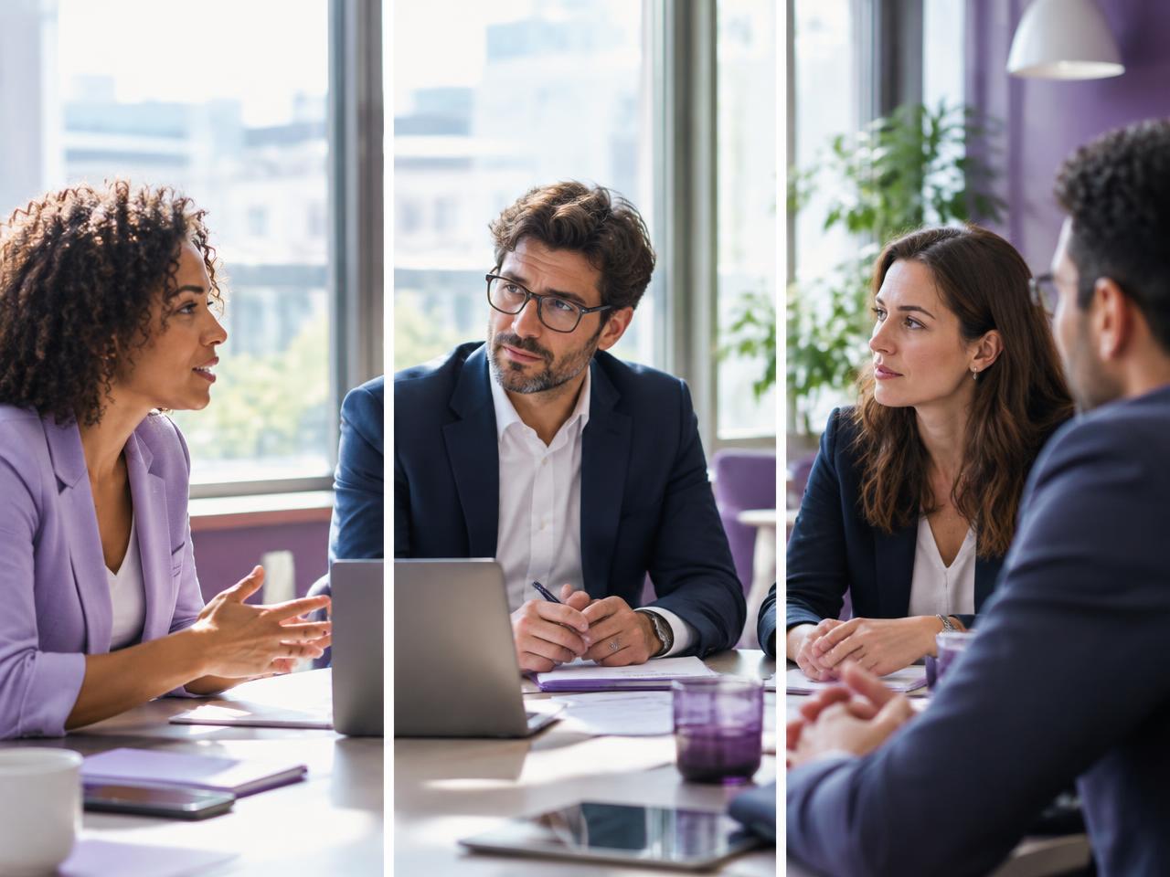 Équipe en atelier de transformation